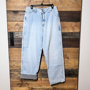 J. Crew Flannel-Lined Carpenter Jeans